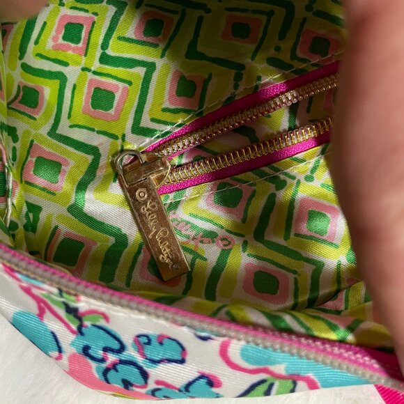 Lilly Pulitzer RARE Lunchbox Cooler Lunch Box Pink Floral - Picture 7 of 7